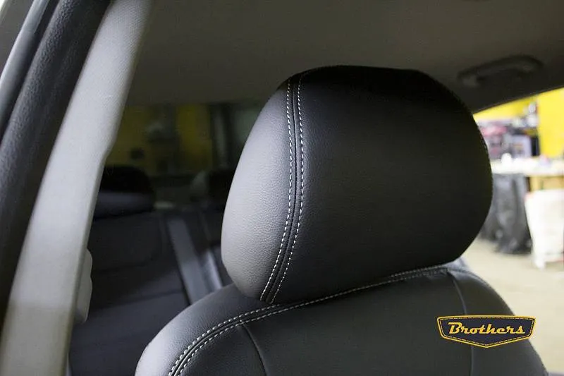 Чехлы на сиденья Hyundai Elantra 6 из экокожи серии Premium. Brothers Tuning